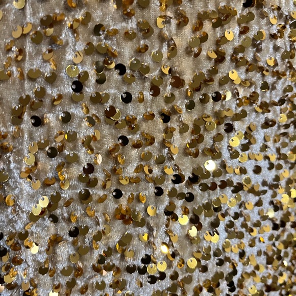 Women’s long sequin dress with corset style top - Picture 7 of 8